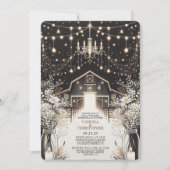 エレガ素朴ンス結婚リハーサル 招待状 (正面)