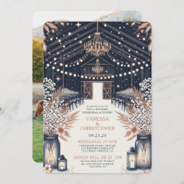 エレガ素朴ンス結婚リハーサル 招待状