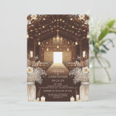 エレガ素朴ンス結婚リハーサル 招待状 (スタンド正面)