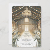 エレガ素朴ンス結婚リハーサル 招待状 (正面)