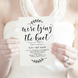 エレガ素朴ンス編集可能カラーウェディング招待REC サンキューカード