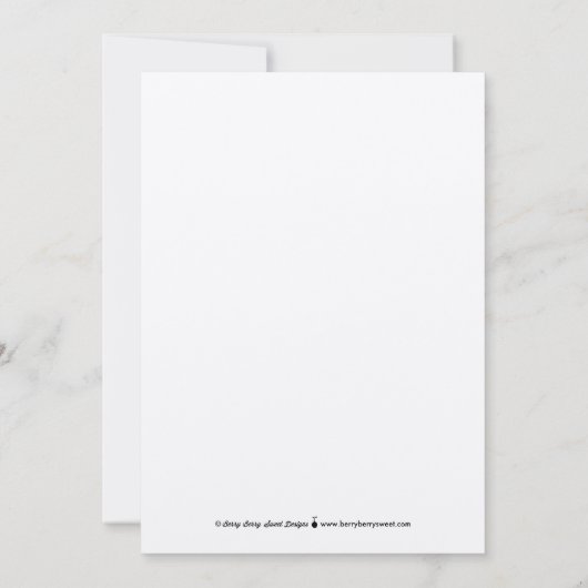 エレガ素朴ンス編集可能カラー日付カードの保存 サンキューカード (裏面)