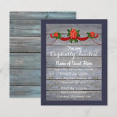 エレガ素朴ンス、イベント招待状 招待状 (正面/裏面)