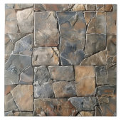 エレガ素朴ンス:グラウト目旗石タイル タイル (正面)