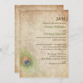 エレガ素朴ンス |結婚式招待状 招待状 (正面/裏面)