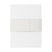 エレガ霜の降りたンス結婚の水モダン色アイシー 招待状ベリーバンド (裏面例)