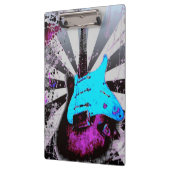 エレキギターのクリップボード クリップボード (左)