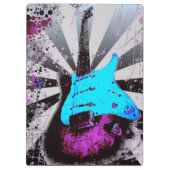 エレキギターのクリップボード クリップボード (裏面)