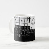 エレキギターのコーヒー・マグ コーヒーマグカップ (正面左)