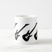 エレキギターのマグ コーヒーマグカップ (中央)