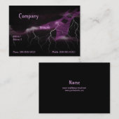 エレキギターの名刺 名刺 (正面/裏面)