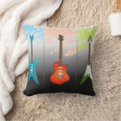 エレキギターの恋人の夢 クッション (ブランケット)