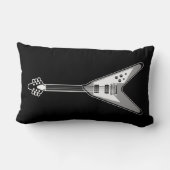 エレキギターの枕 ランバークッション (裏面)