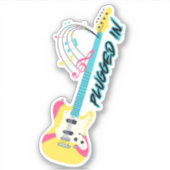 エレキギターの防水プラグ シール (正面)