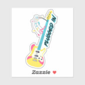 エレキギターの防水プラグ シール (シート)