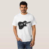 エレキギターのTシャツ Tシャツ (正面フル)