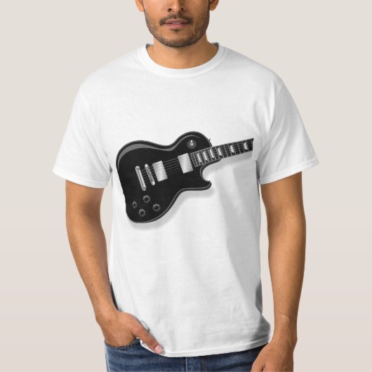 エレキギターのTシャツ Tシャツ (正面)