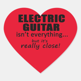 エレキギターは全てではないハートシール ハートシール