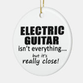 エレキギターは全てではない セラミックオーナメント (左)
