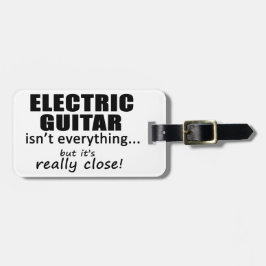 エレキギターは全てではない ラゲッジタグ