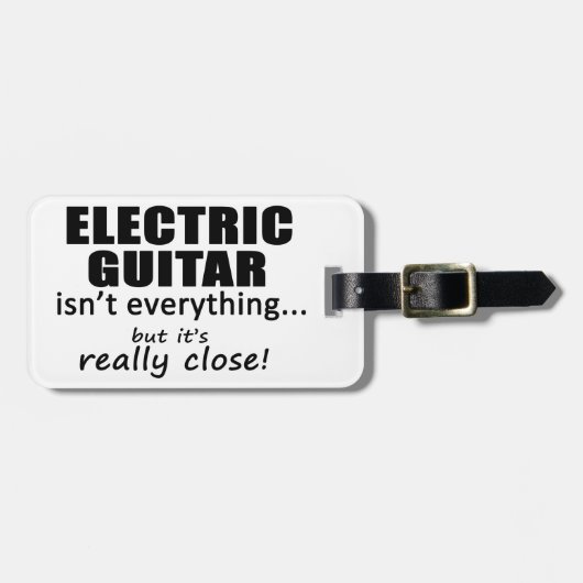 エレキギターは全てではない ラゲッジタグ (正面横)