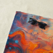 エレキギターアートビーチタオル ビーチタオル (インサイチュ)