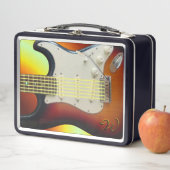 エレキギターアート1弁当箱 メタルランチボックス (インサイチュ)