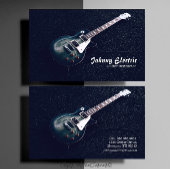 エレキギターインストラクター 名刺