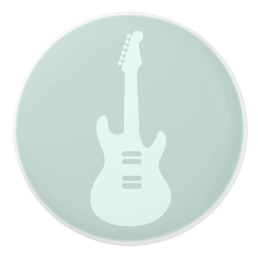 エレキギターカスタムカラー音楽アート セラミックノブ (正面)