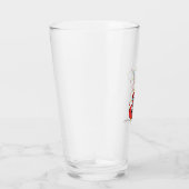 エレキギターサンタクロース音楽クリスマス恋人 タンブラーグラス (右)