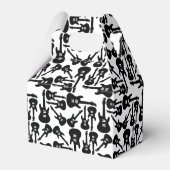 エレキギターパターン音楽をテーマにしたカスタムカラー フェイバーボックス (裏面サイド)