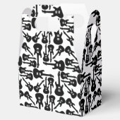 エレキギターパターン音楽をテーマにしたカスタムカラー フェイバーボックス (オープン)