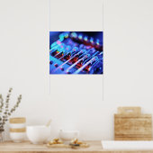 エレキギターブリッジ ポスター (キッチン)