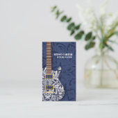 エレキギタープレーヤー音楽芸術家カードコンサート 名刺 (スタンド正面)