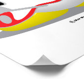 エレキギターペンギン ポスター (角)