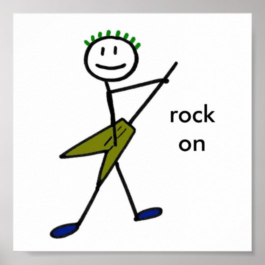 エレキギターボーイ ポスター (正面)