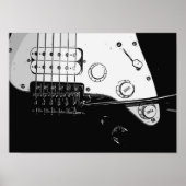 エレキギターポスター ポスター (正面)