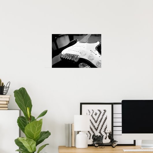 エレキギターポスター ポスター (ホームオフィス)
