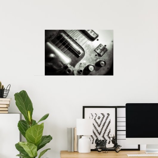 エレキギターポスター ポスター (ホームオフィス)