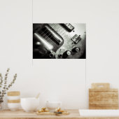 エレキギターポスター ポスター (キッチン)