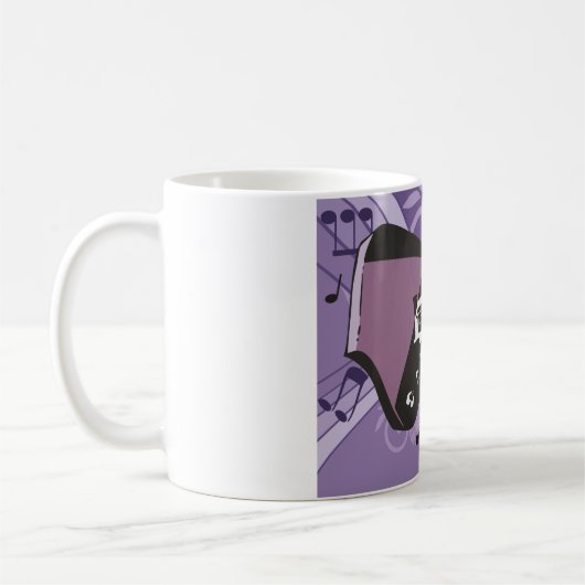 エレキギターマグ コーヒーマグカップ (左)