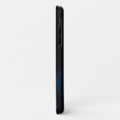 エレキギターミュージシャンブルーブラックタイポグラフィiPh Case-Mate iPhoneケース (裏面/左)