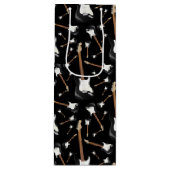 エレキギターミュージシャン音楽先生 ワインギフトバッグ (正面)