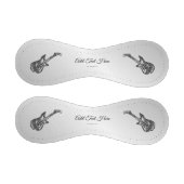 エレキギターモノグラム 野球ボール (パネル)