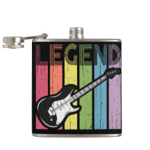 エレキギターレジェンド動揺してタイポグラフィ