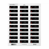 エレキギター住所 シール (フルシート)