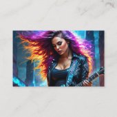 エレキギター先生名刺 名刺 (裏面)