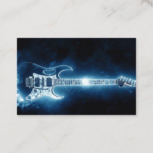 エレキギター先生 名刺 (裏面)