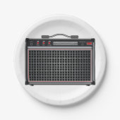 エレキギター増幅器 ペーパープレート (正面)