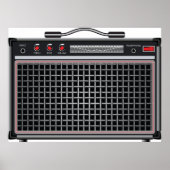 エレキギター増幅器 ポスター (正面)